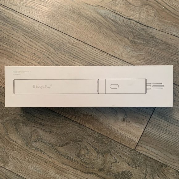 NEW MAGICFLY CERAMIC TOURMALINE IONIC FLAT IRON HAIR STRAIGHTENER PINK - Picture 2 of 10